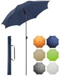 FARE Sonnenschirm Gr. M - 180 cm Durchmesser - UV-Schutz 50+ f&uuml;r Balkon Garten
