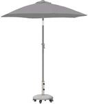 vidaXL Granite Schirmbasis mit R&auml;dern f&uuml;r 4-5 cm Stange 27.2 kg Grau