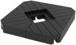 Outsunny Sonnenschirmst&auml;nder 4-Teilig HDPE Holzoptik f&uuml;r Ampelschirm 