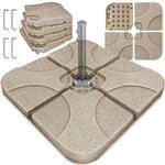 KESSER&reg; Sonnenschirmst&auml;nder 4-teilig Schirmgewicht Schirmst&auml;nder f&uuml;r...