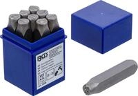 BGS 3039 | Einschlagzahlen Zahlenstempel | 10 mm | f&uuml;r Stahl und Eisen 