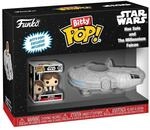 Funko Bitty POP! Ride: Star Wars - Han Solo with Millennium Falcon | Offizielles
