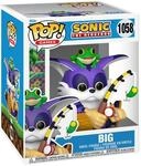 POP Funko Super: Sonic the Hedgehog - Big the Cat with Froggy | Offizielles Gaming