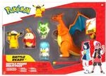 Pok&eacute;mon Horizons Battle Figure 5-Pack - Includes; Captain Pikachu, Sprigatito,