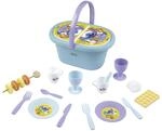 Smoby - Stitch Picknickkorb f&uuml;r Kinder, mit 19 Zubeh&ouml;rteilen - Rollenspiel-Spielset