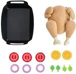 HABA Creative Play Brath&auml;hnchen &ndash; Spielzeug-Grillh&auml;hnchen aus Stoff zum Zerlegen