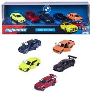 Majorette Auto-Set BMW (5 Autos) - 5 BMW Modellautos aus Metall mit Freilauf,