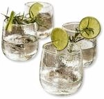 LOBERON Glas 4er Set Valters, klar | Trinkgl&auml;ser, Mundgeblasenes Glas, Mit...