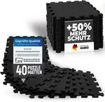 NEOLYMP Bodenschutzmatte Fitness, extra Dicke und robuste Gummimatte...