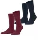 Burlington Herren Everyday 2-Pack Socken Baumwolle atmungsaktiv