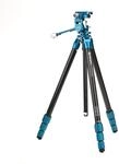 Benro Superslim 0er-Serie, 4-teiliges Aluminium-Stativ mit PHVF2-Klappkopf