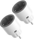 SONOFF S60ZBTPF Zigbee Smart Plug 2er Pack, Relais-Steckdose mit Fernsteuerung,