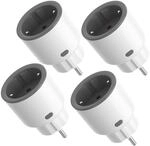 SONOFF S60ZBTPF Zigbee Smart Plug 4er Pack, Relais-Steckdose mit Fernsteuerung,