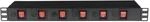 Showtec 19" 1U Socketstrip