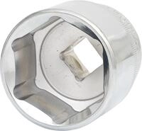KS Tools 1/2'' Stecknuss 36mm 6-kant, kurze Ausf&uuml;hrung, hochglanz, auf H&auml;nger