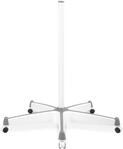 Showlite RS-100W Rollenstativ f&uuml;r Lupenleuchte (5 Standf&uuml;&szlig;e mit Rollen,...