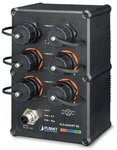 Planet IP67-rated Industrial L2+ 4-Port 10/100/1000T 802.3at, IGS-604HPT-RJ...