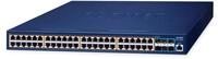 Planet Layer 3 48-Port 10/100/1000T 802.3at PoE + 6-Port 10G SFP+, W128456348