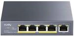 Cudy 5-Port-Gigabit-PoE+-Switch (unmanaged), Professional, GS1005P | 4x GbE