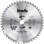kwb HM-Baukreiss&auml;geblatt, &Oslash; 315 x 30 mm, Z 48 | Positiver Wechselzahn | f&uuml;r