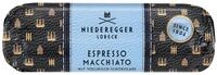 Niederegger | Marzipan Brot | Sorte &raquo;Espresso Macchiato&laquo; | 1x 125g | Umh&uuml;llt von