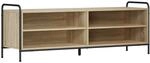 vidaXL TV-Schrank 140 x 39,5 x 50 cm Sonoma-Eiche Holzwerkstoff | Klare Linien...