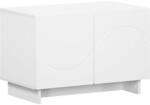 vidaXL TV-Lowboard 60 x 34,5 x 40 cm Wei&szlig; Holzwerkstoff | Dieses rechteckige