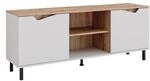 Vicco Lowboard Marelle, Wei&szlig;/Artisan, 150 x 60 cm | mit 2 T&uuml;ren, zur...