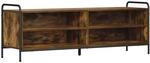 vidaXL TV-Schrank 140 x 39,5 x 50 cm R&auml;uchereiche Holzwerkstoff | Klare Linien...
