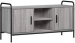 vidaXL TV-Schrank 99 x 33 x 50 cm Sonoma-Grau Holzwerkstoff | Klare Linien und