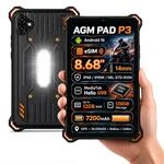 AGM PAD P3 Outdoor Tablet Android 16, Rugged Tablet 8.68 Zoll | 600 Nits Helles HD+