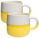 2er Set Keramik-Tasse Industrial f&uuml;r Kaffee, Tee, Kakao Kaffeebecher...