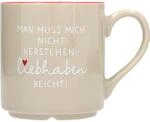 Depesche 0013594-040 Lieblingsbecher Motiv Nr. 40, Henkeltasse mit Spruch, 300 ml,