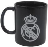 CYPBRANDS CyP Brands-Real Madrid Fr&uuml;hst&uuml;ckstasse in Box, Keramik, 300 ml, Schwarz