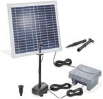 esotec Solarpumpe Solar Teichpumpe Wasserspiel Pumpe 15/550 Akku LED 101937 |...