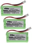 vhbw 3X Akku kompatibel mit Siemens Gigaset AL140 | AS14, AL14, AL14H, AL145,...