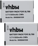 vhbw 2x Akku kompatibel mit Siemens Gigaset SL800H Pro | SL78, SL750H Pro,...