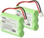 vhbw 2X Akku kompatibel mit Aastra DT292 | schnurlos Festnetz Telefon (700 mAh,...