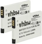 vhbw 2X Akku kompatibel mit Siemens Gigaset SL450 | SL400H, SL350H, SL350,...