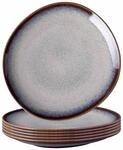 Villeroy & Boch like. by Lave Beige Brotteller 6er Set, 17,5 x 17 x 2 cm, Runde