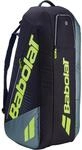 Babolat Pure Aero RH x6 Tennistasche (Metallic Grau/Schwarz/Fluo Gelb)
