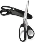 Pamara Stoffschere N&auml;hen 22cm - Extra Scharfe Schneiderschere inkl. Etui -...