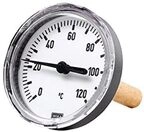 Riegler 102764 Bimetall-Thermometer hinten G 1/2, Eintauchschaftl&auml;nge 100 mm
