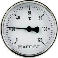 Afriso Anlegethermometer mit Haftmagneten, &Oslash; 63mm 0-120&deg;C