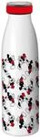 Isolierflasche Mickey Kiss Sketch rot 500ml, Bunt