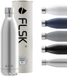 FLSK Trinkflasche &ndash; Premium Edelstahl Thermosflasche &ndash; 100 %...
