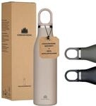 Groenenberg Trinkflasche Edelstahl 500ml oder 750ml | 100% Auslaufsicher 