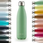 Blumtal Thermosflasche 1L Edelstahl - auslaufsichere Isolierflasche - BPA-freie