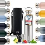 Blumtal Thermosflasche 750ml Stainless Steel Edelstahl Trinkflasche |...