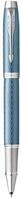 Parker IM Rollerball Tintenroller | Blaugraue Premium-Lackierung mit Chromverzierung